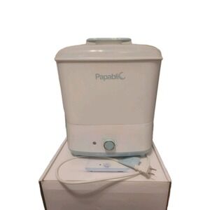 Papablic Baby Bottle Electric Steam Sterilizer and Dryer ***NO‎ Small Basket***